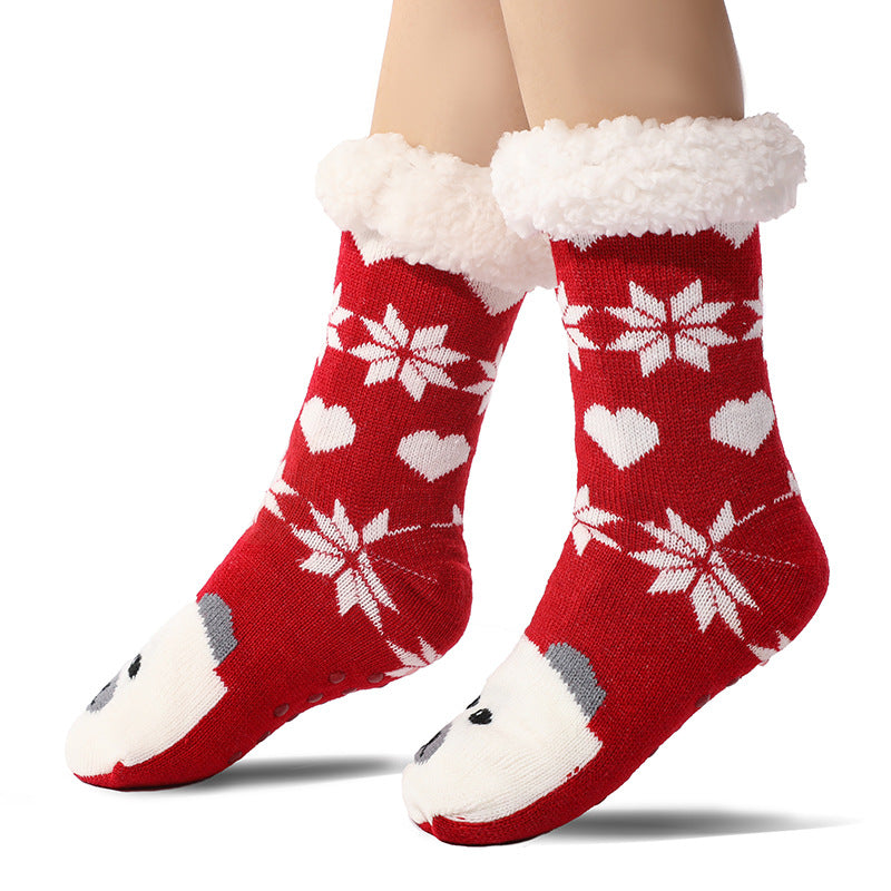 Cozy Velvet Slipper Socks for Women - Ultra-Thick Warmth Additional Image 9