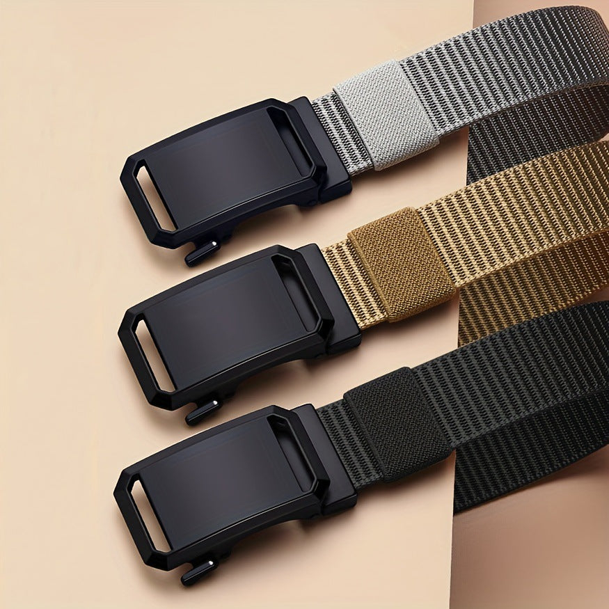 Durable Tactical Nylon Belt with Auto-Lock Buckle Additional Image 9