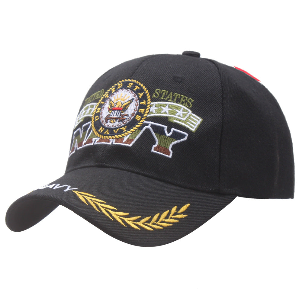 Embroidered Eagle American Flag Baseball Cap Additional Image 9