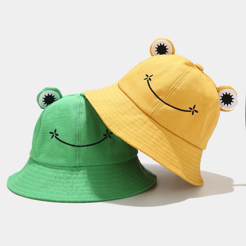 Cute Frog Bucket Hat: Kawaii Korean Fashion Sun Hat Additional Image 9