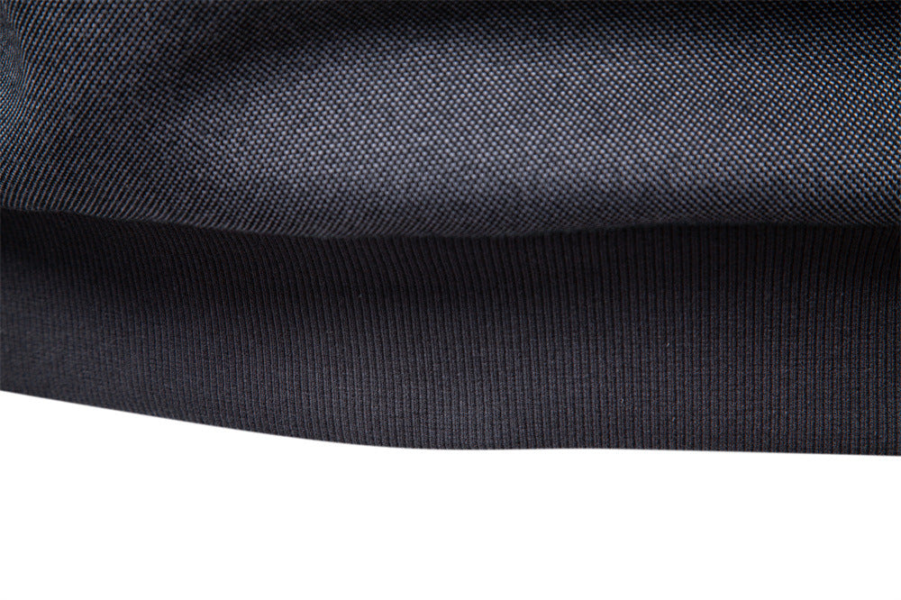 Men's Fleece-Lined Asymmetrical Zip Jacket Additional Image 9