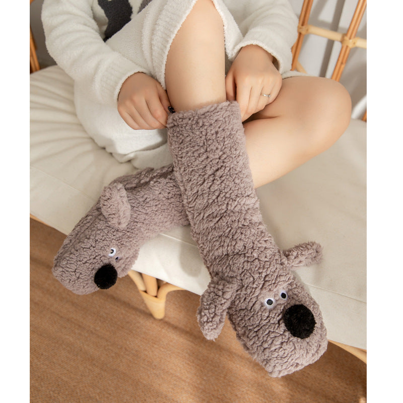 Cozy Fleece Snow Socks for Adults - Non-Slip & Warm Additional Image 9