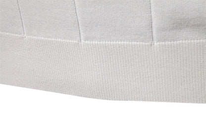 Men's Knitted Wool Polo: Business Casual Comfort Additional Image 9