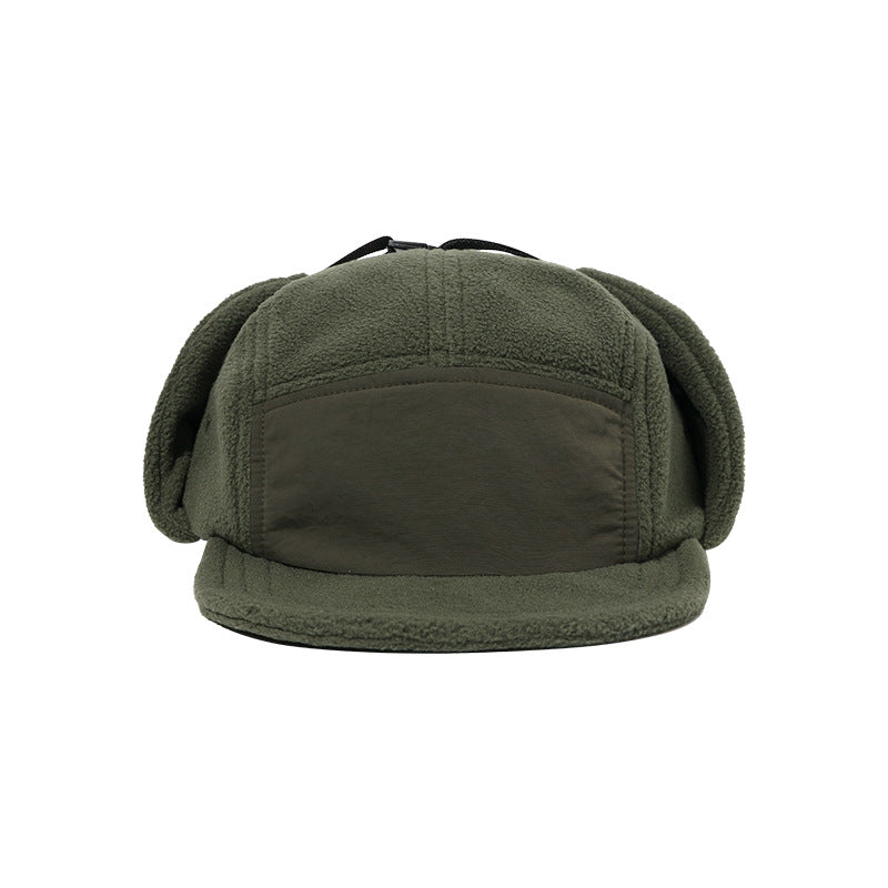 Warm Fleece Baseball Cap with Ear Protection Additional Image 9