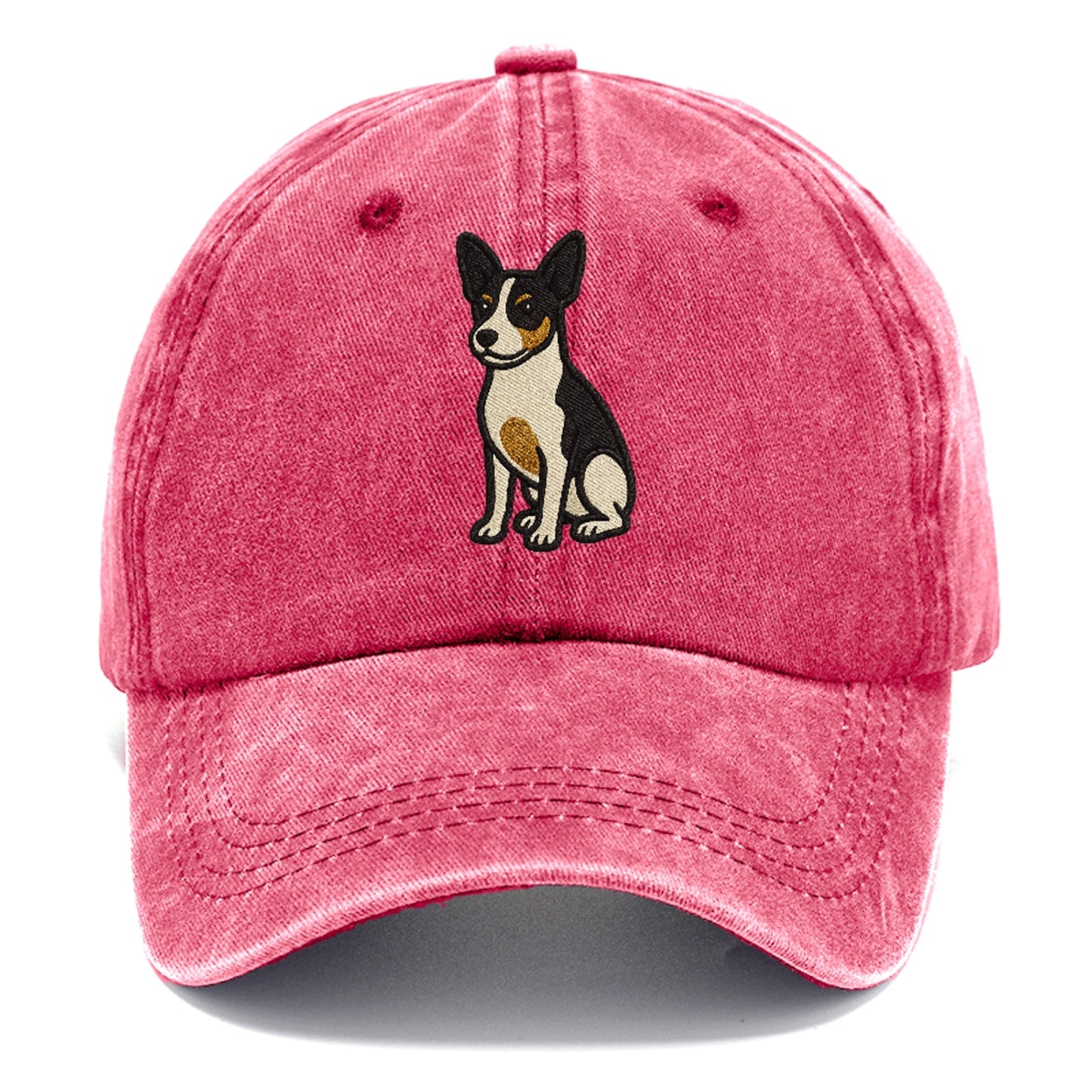 Rat Terrier Tri Color Pose Hat