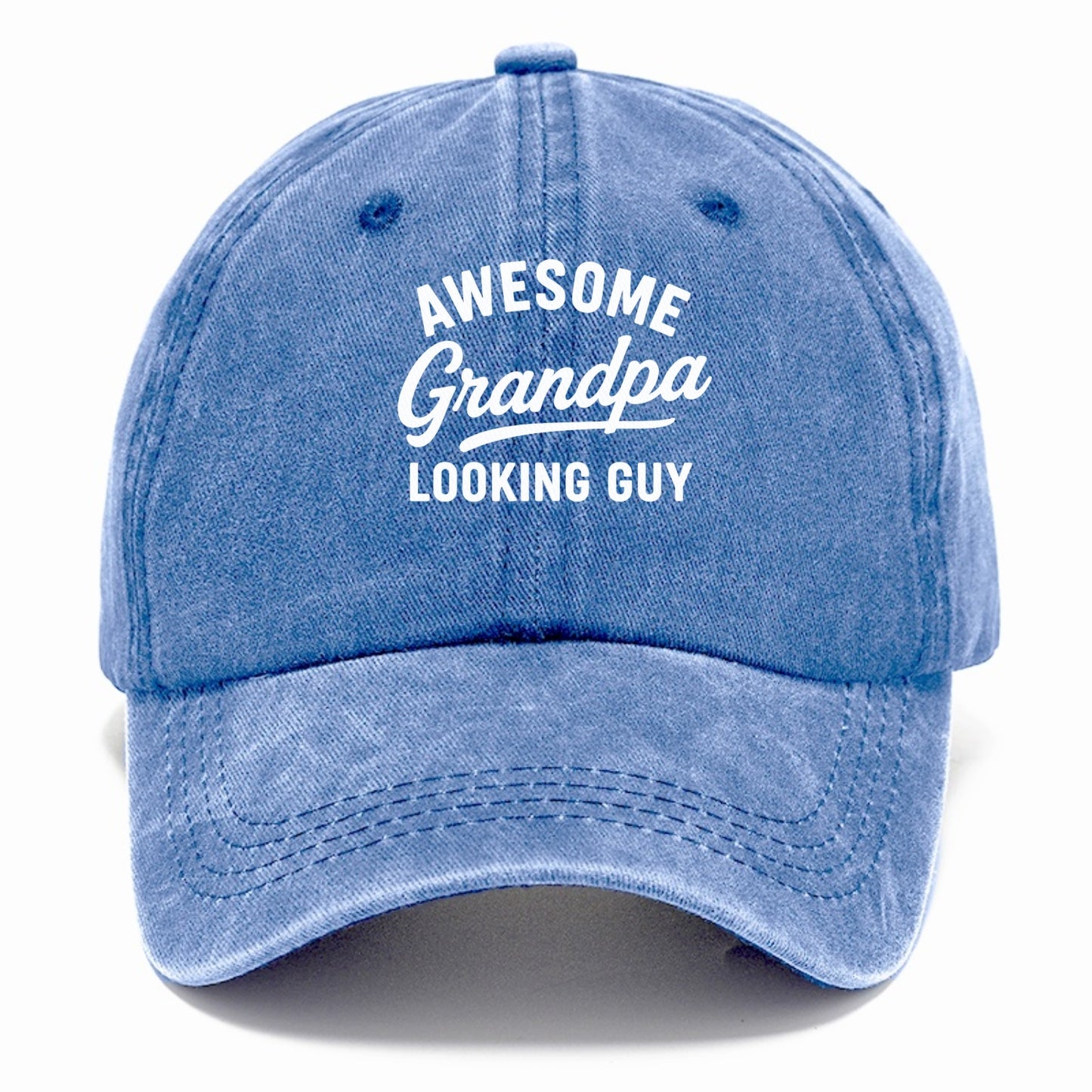 awesome grandpa looking guy Hat