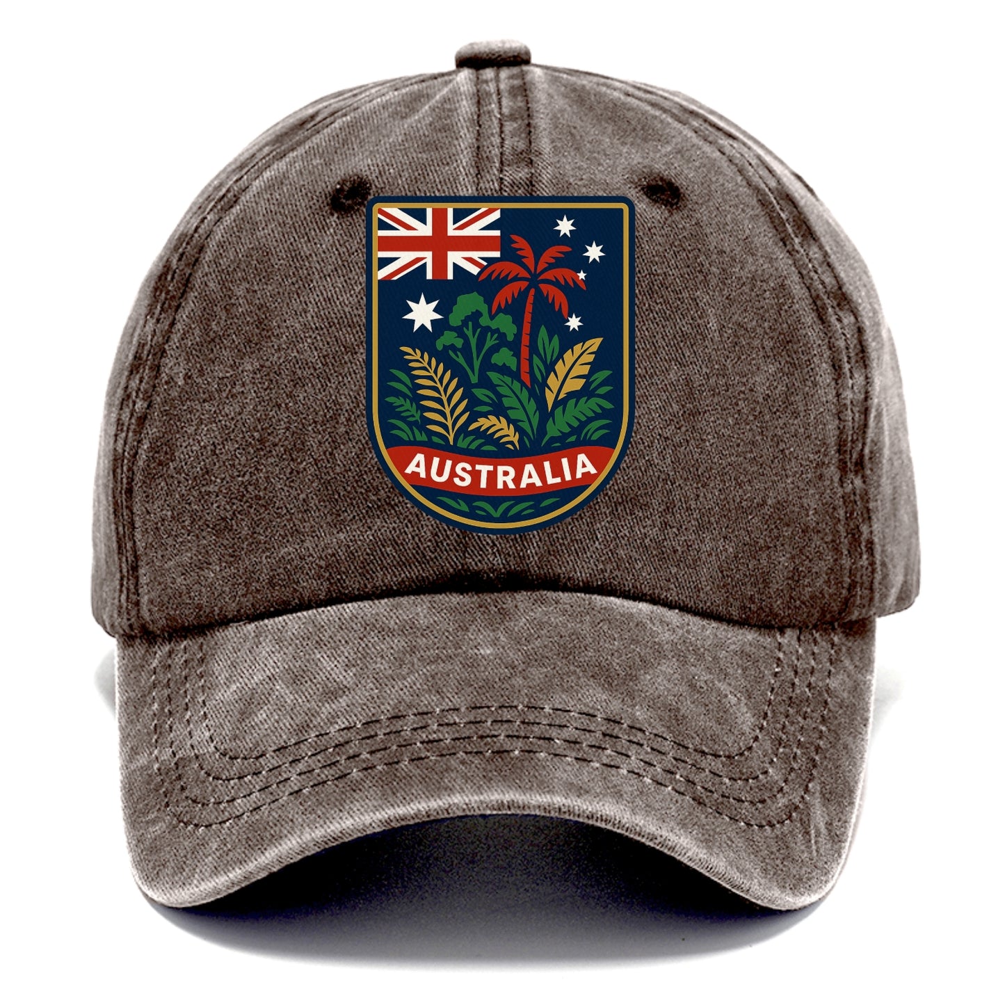 Australian Travel Badge Hat