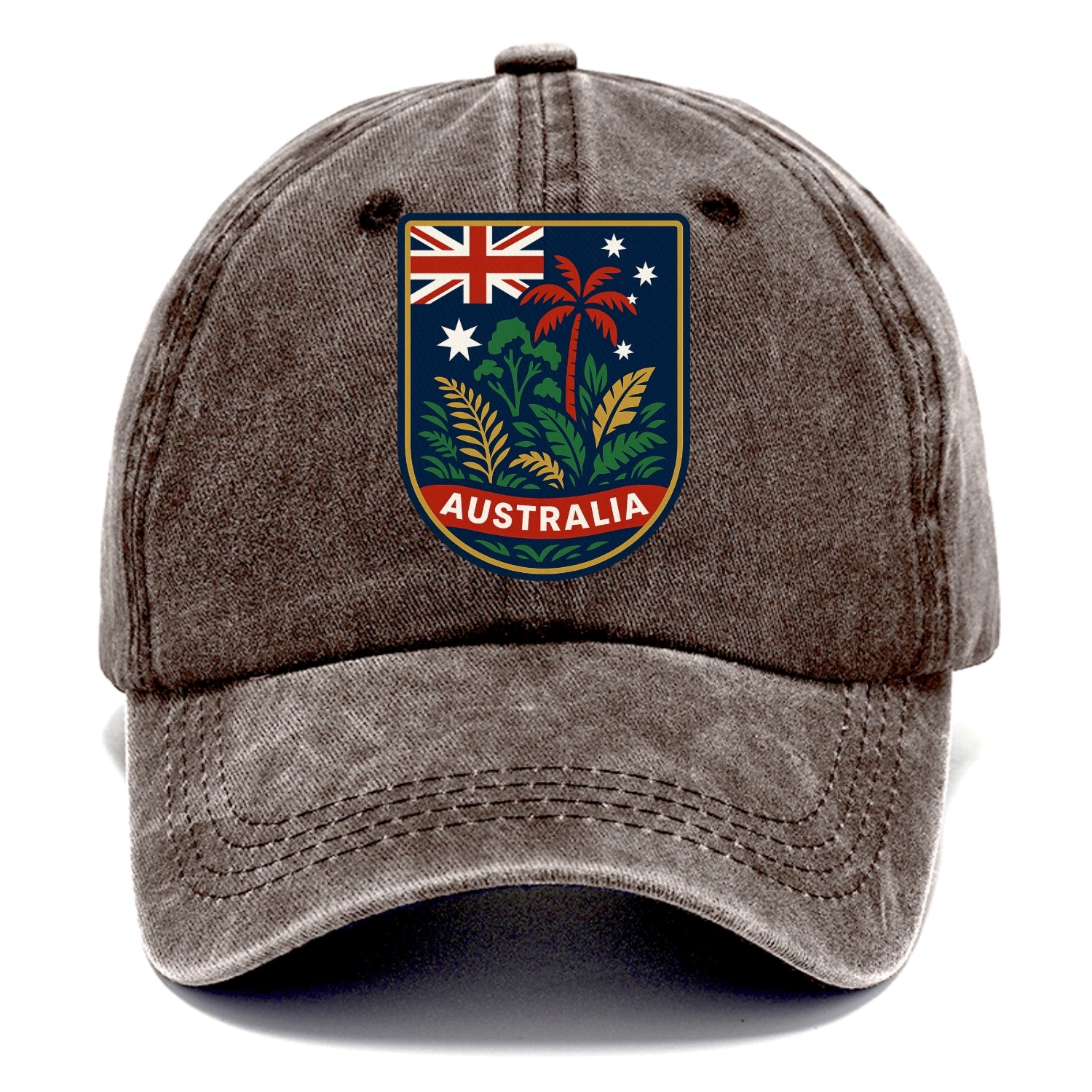 Australian Travel Badge Hat