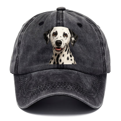 dalmatian portrait design Hat