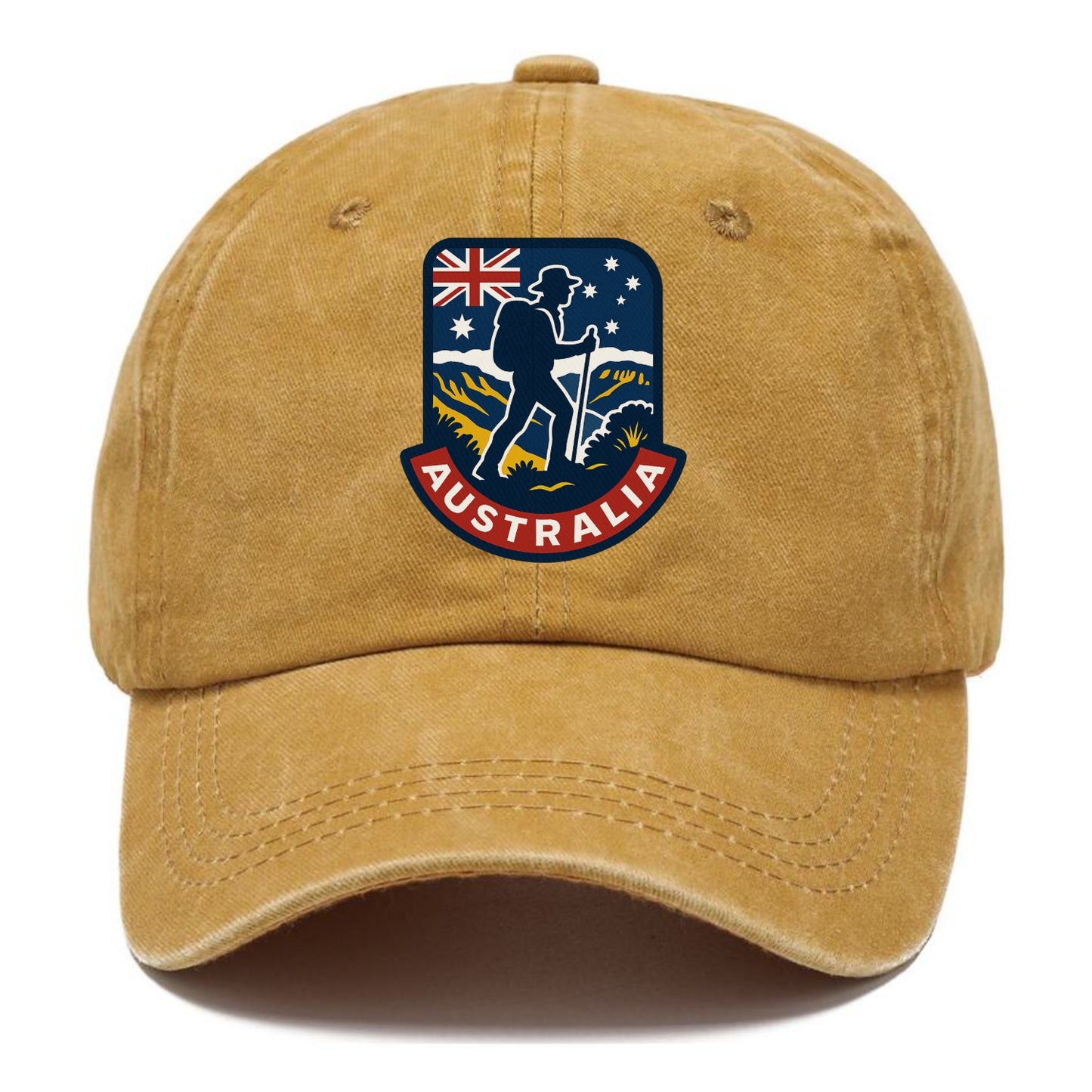 Australian Adventure Patch Hat
