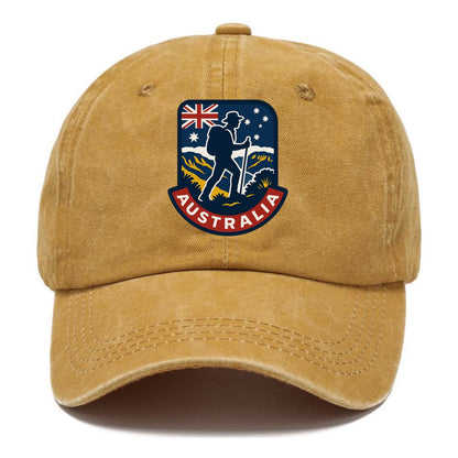 Australian Adventure Patch Hat