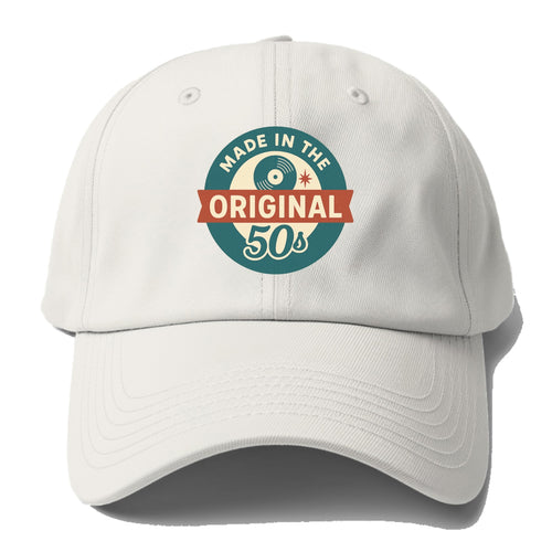 Original Fifties Baseball Cap For Big Heads