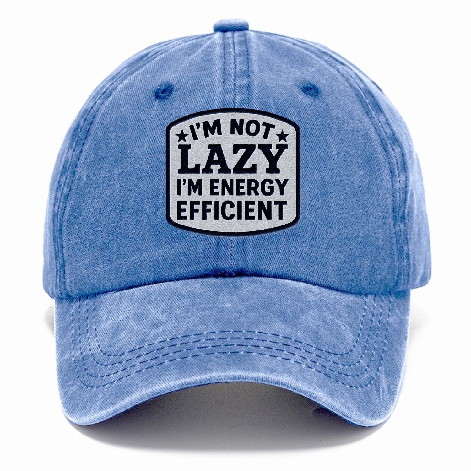 humorous slogan patch Hat