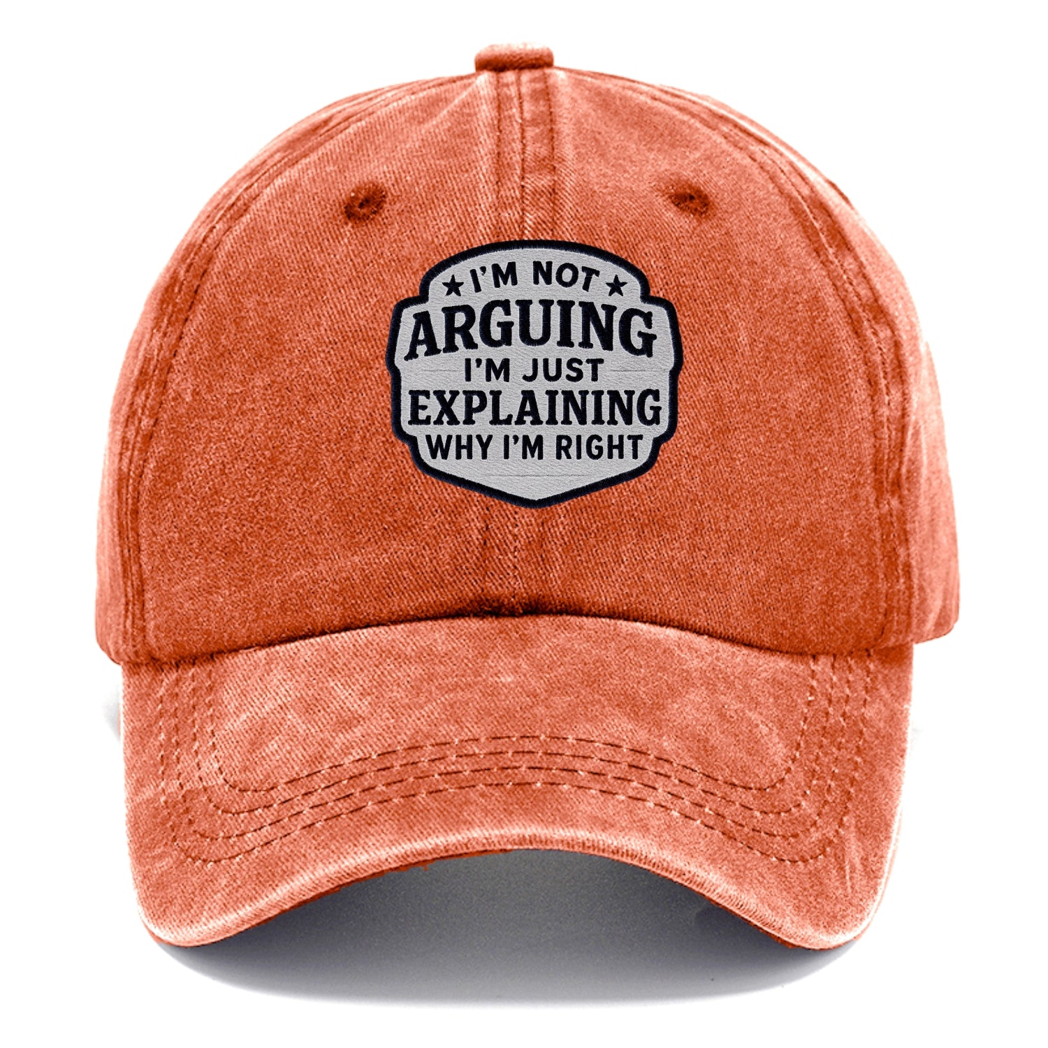 i'm not arguing i'm just explaining why i'm right Hat