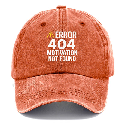 error motivation not found Hat