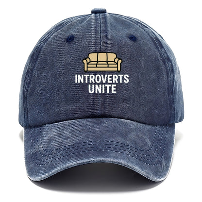 introverts unite couch Hat