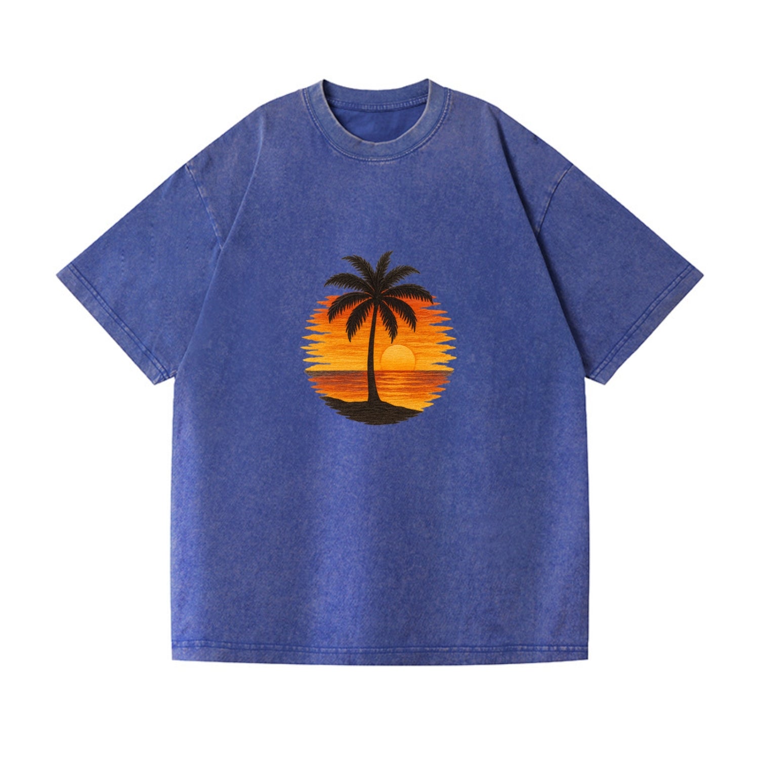 sunset palms paradise Hat