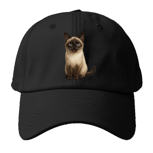 Purrfectly Adorable Baseball Cap For Big Heads
