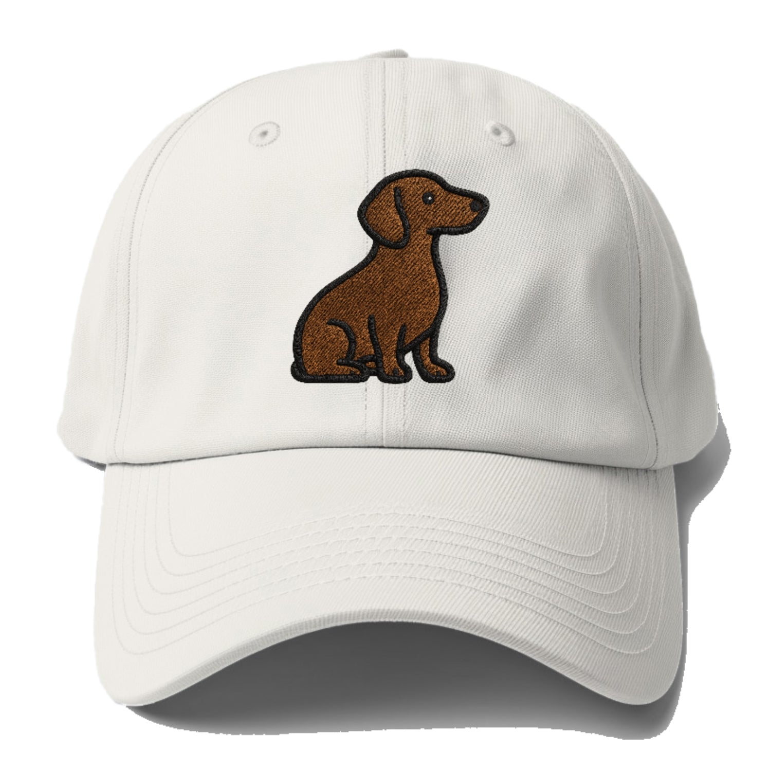 chocolate-brown-dachshund-loyal-charm Hat
