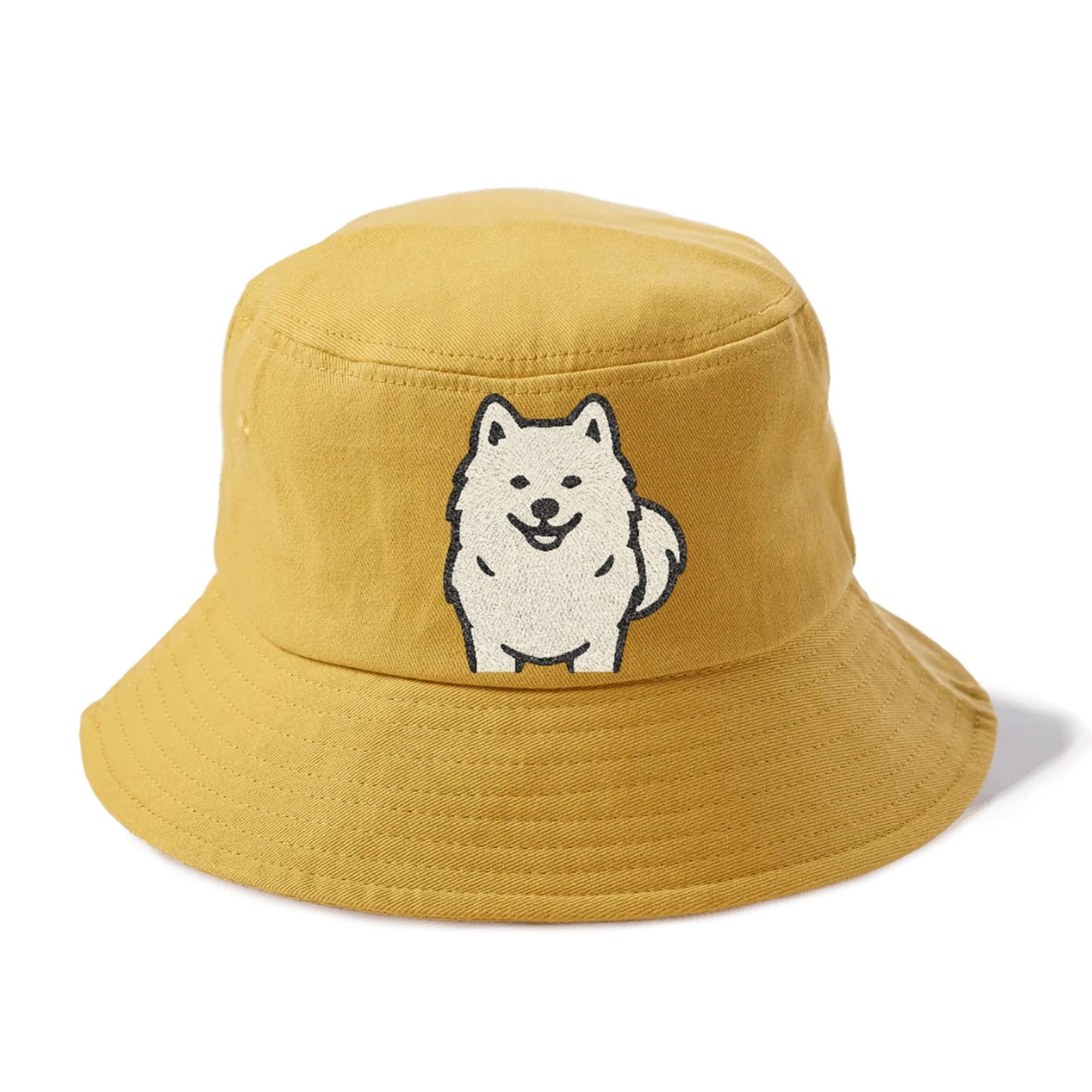 Samoyed White Fluffy Design Hat