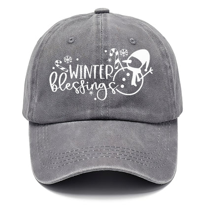 winter blessings Hat