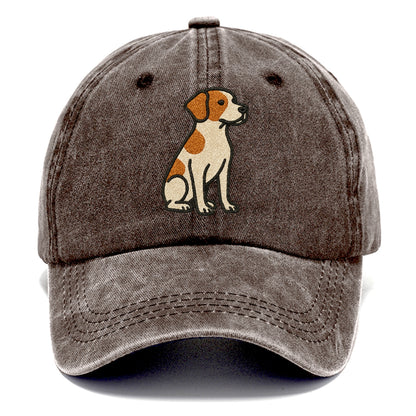 Brittany Spaniel Orange And White Design Hat