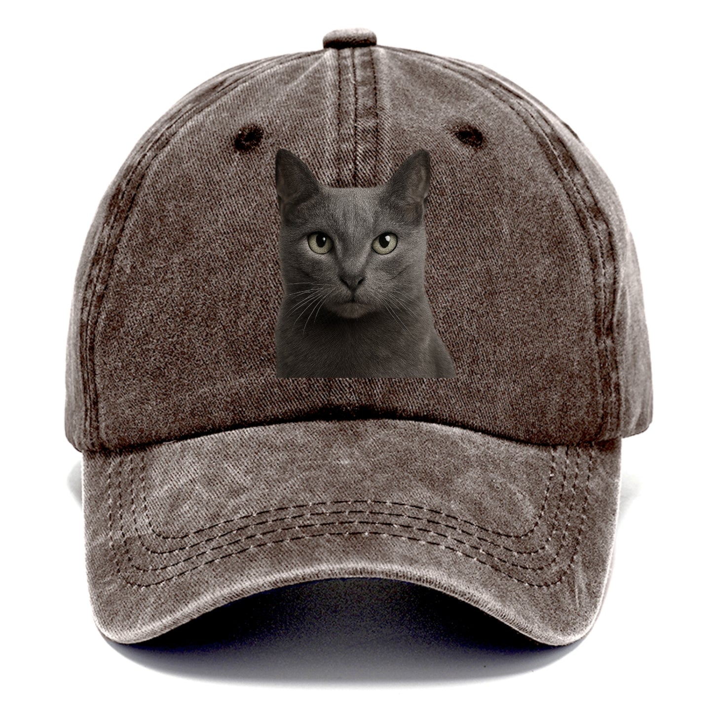 russian blue portrait design Hat