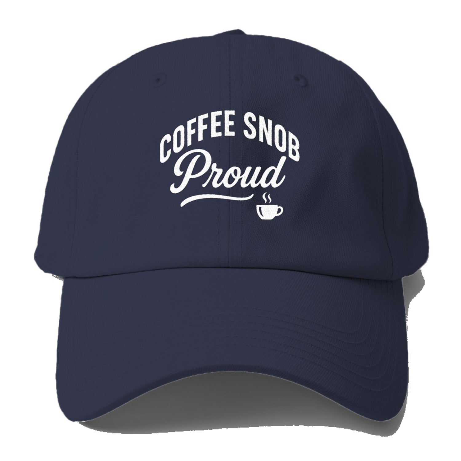 proud coffee snob bold design Hat