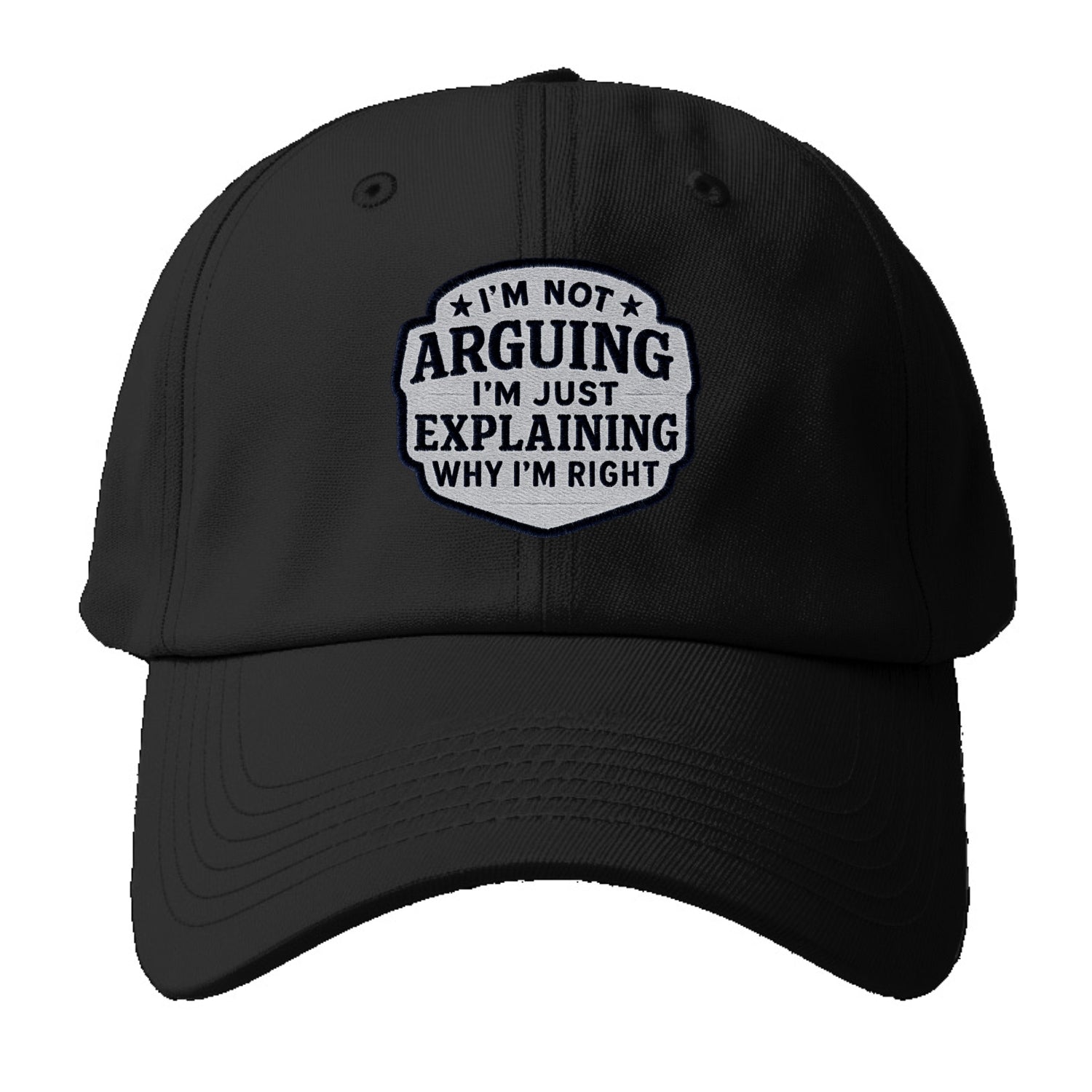 i'm not arguing i'm just explaining why i'm right Hat