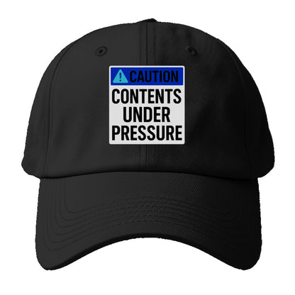 contents under pressure Hat