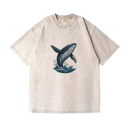 whale ocean waves Hat