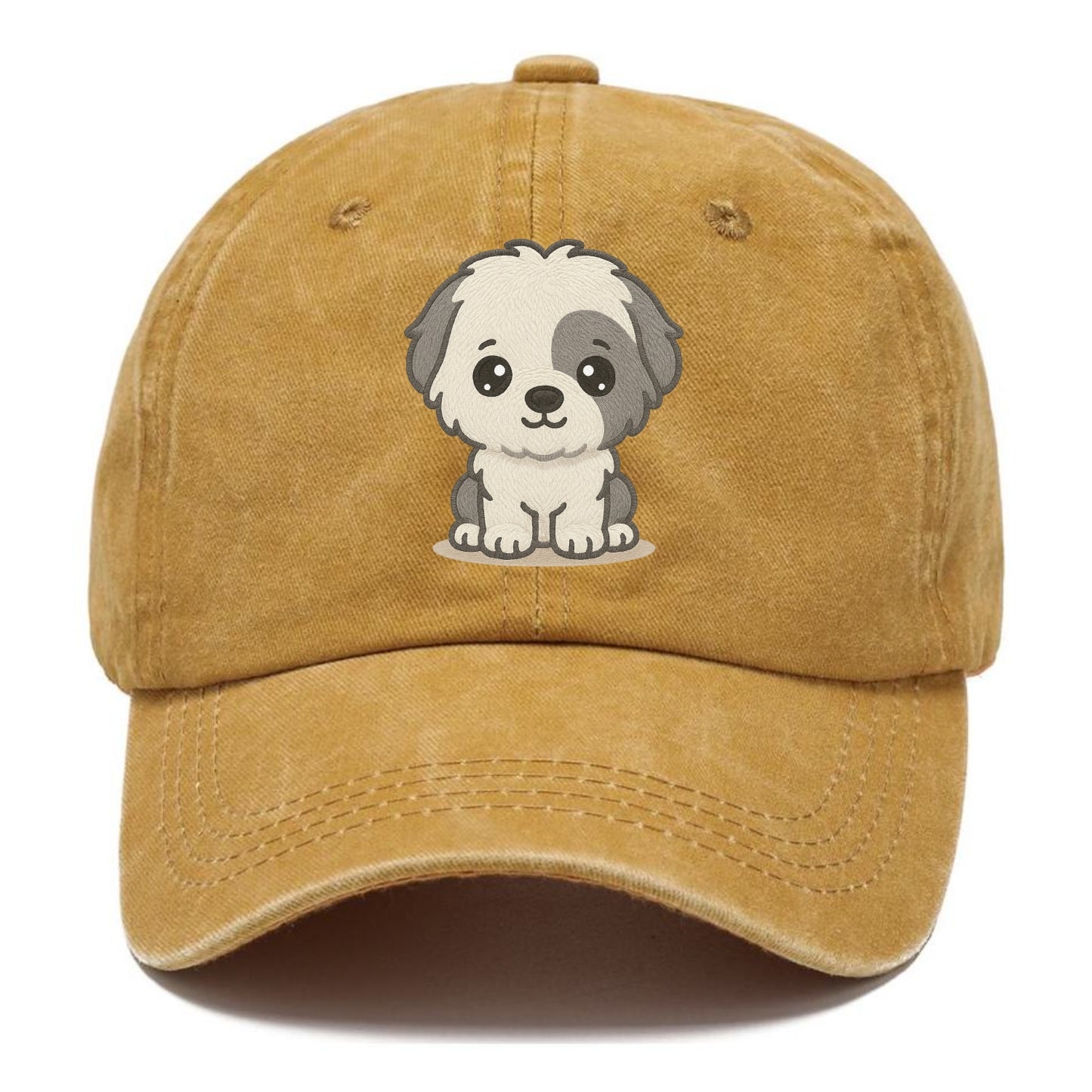 old-english-sheepdog-shaggy-charm Hat