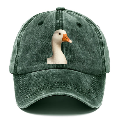 goose portrait design Hat