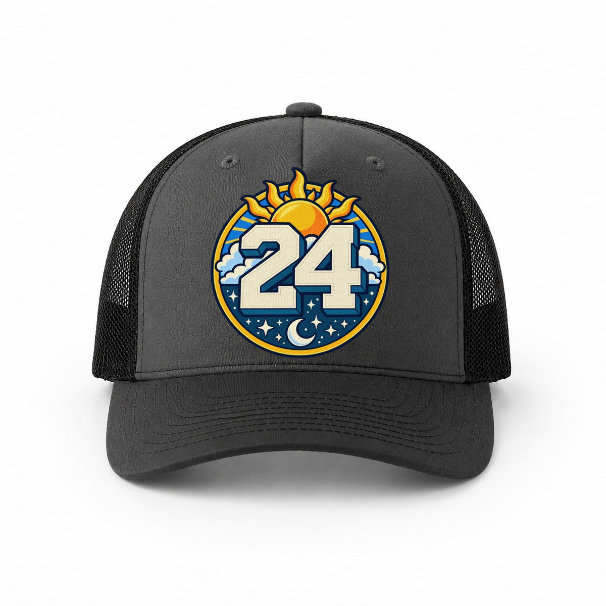 Dark Grey-Black — front view