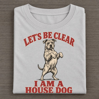 American Pit Bull Terrier Dog Declarations Classic T-shirt – Grey