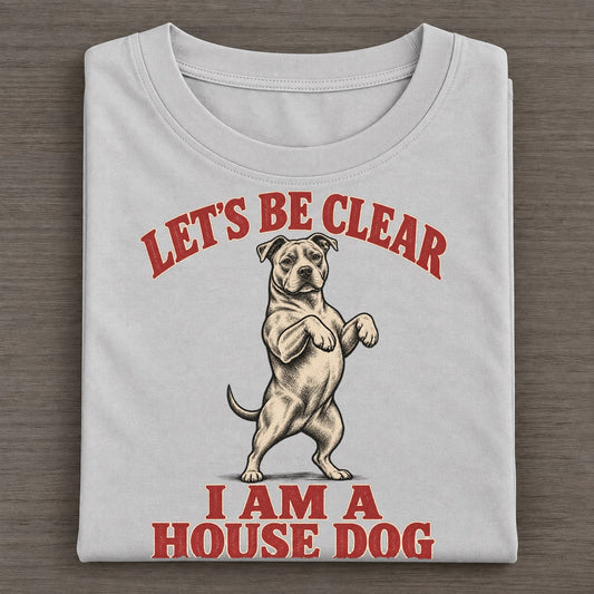 American Pit Bull Terrier Dog Declarations Classic T-shirt – Grey