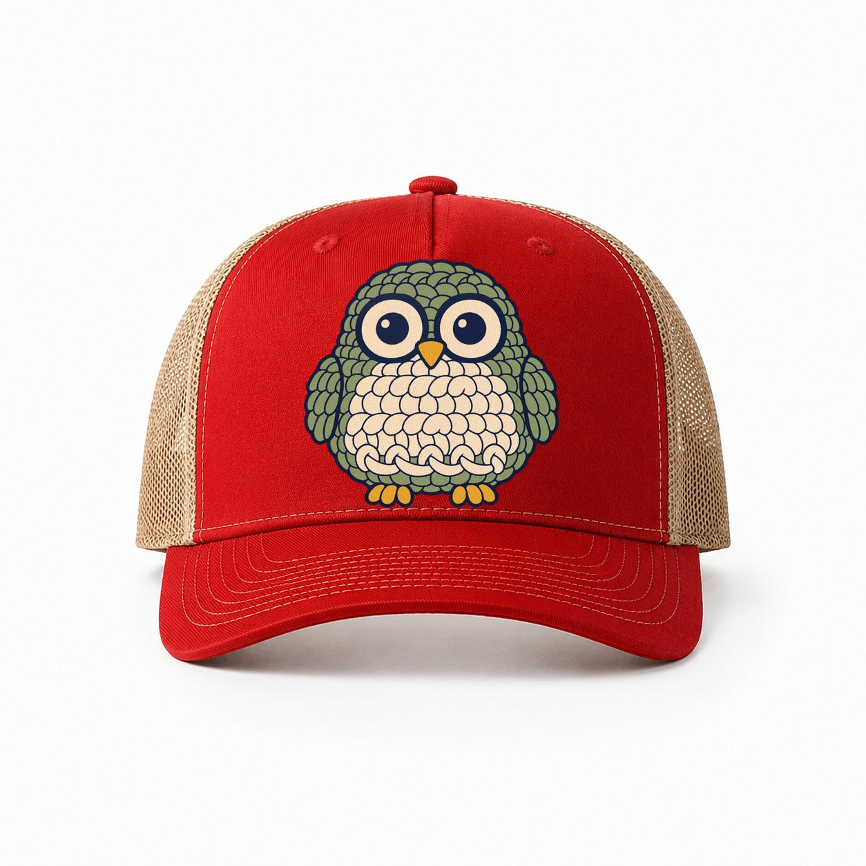 Red-Khaki — front view