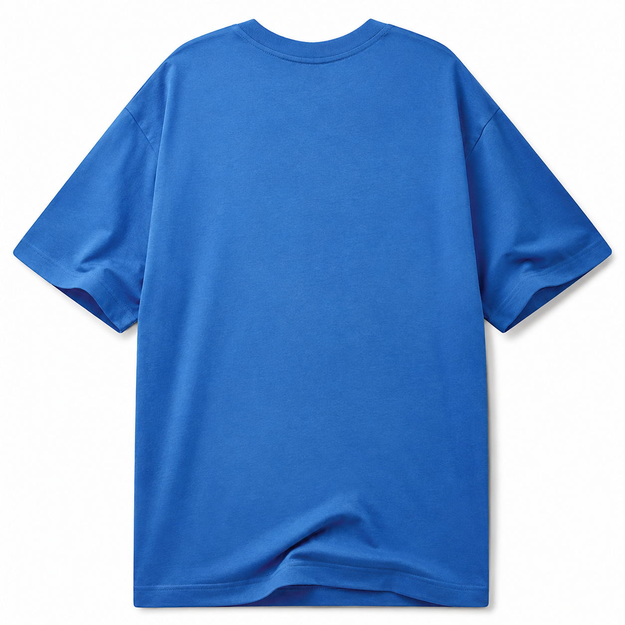 Anthony Bourdain Middle Finger Classic T-shirt – blue back view