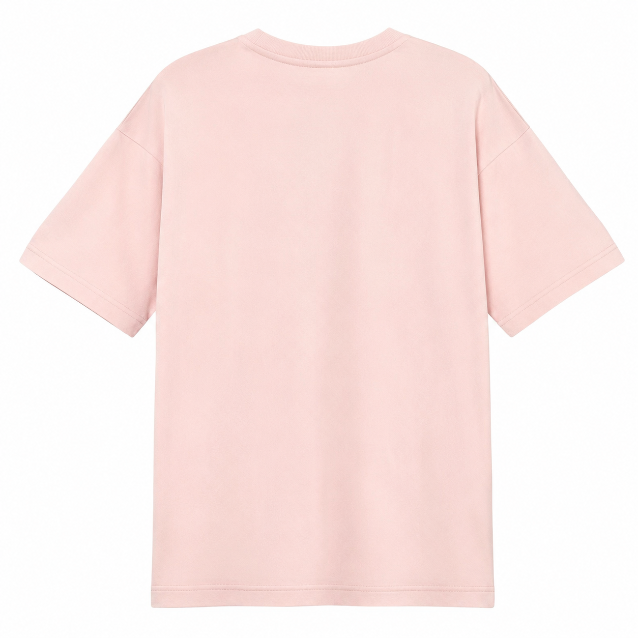 Anthony Bourdain Middle Finger Classic T-shirt – pink back view