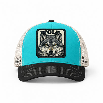 Aqua-Black-White — front view
