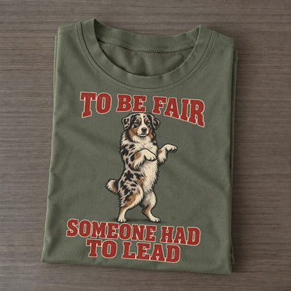 Australian Shepherd Dog Declarations Classic T-shirt – Army Green
