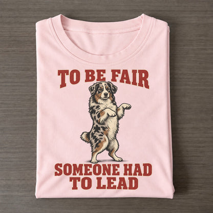 Australian Shepherd Dog Declarations Classic T-shirt – Pink