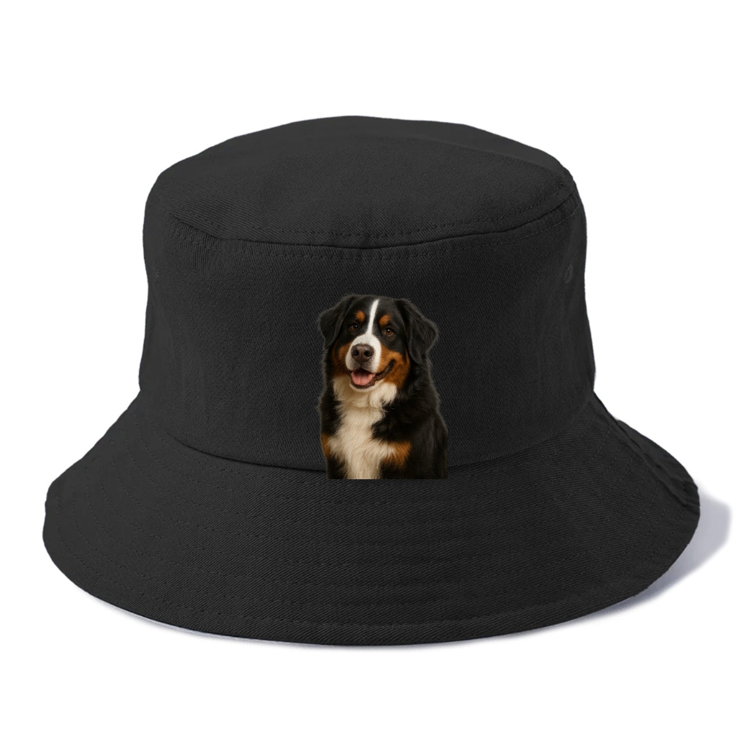 bernese mountain dog portrait design Hat