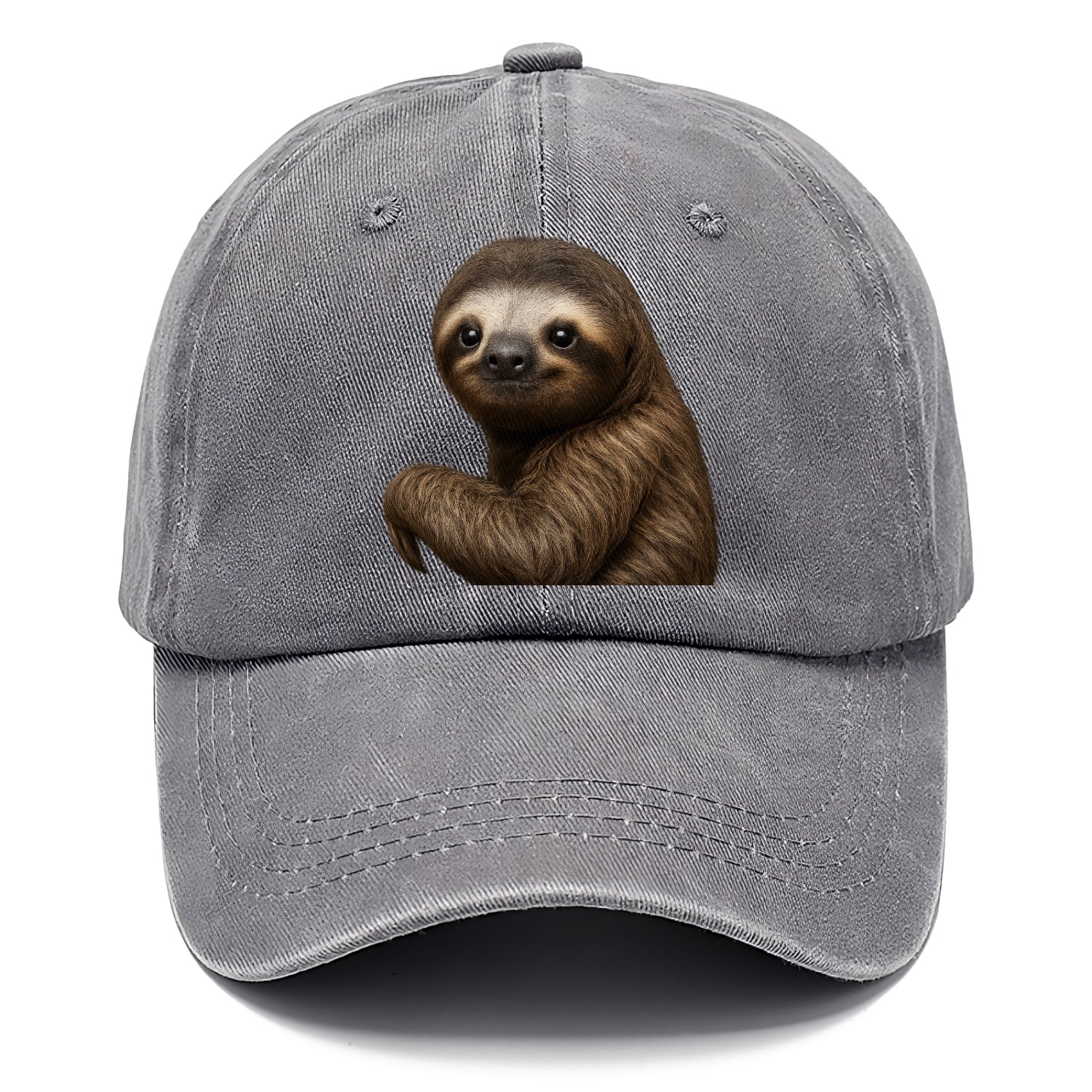 sloth portrait design Hat