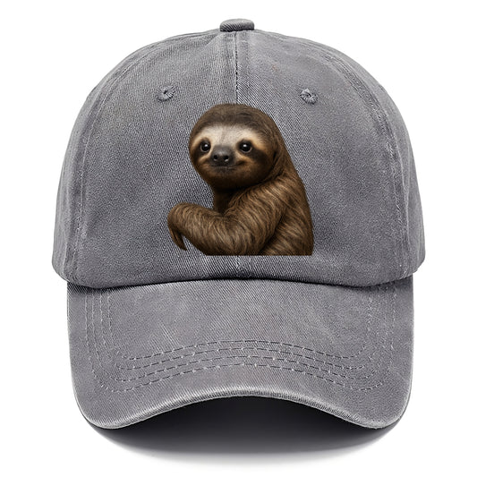 sloth portrait design Hat