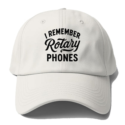 remembering rotary phones vintage nostalgia Hat