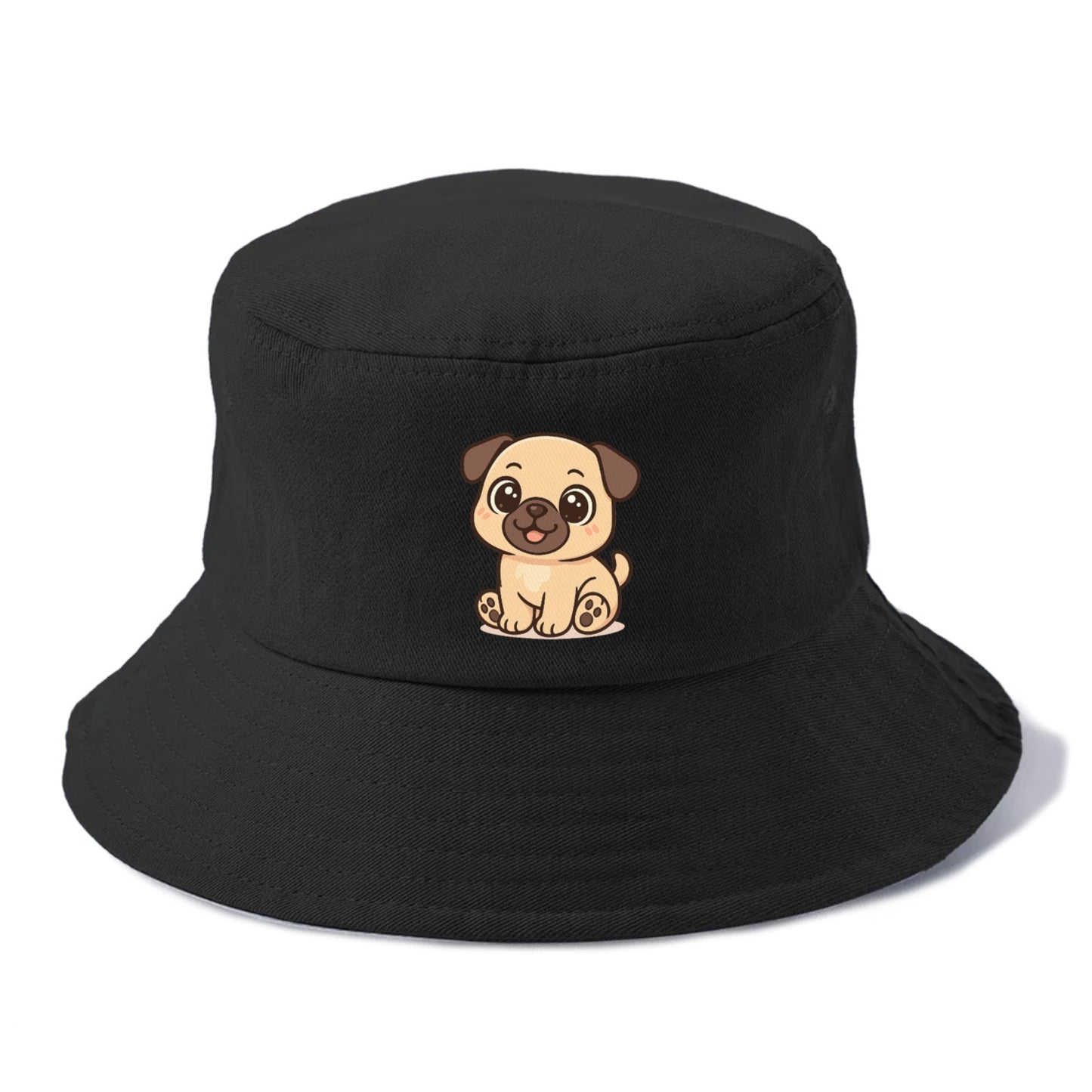 charming-pug-wrinkled-wonder Hat