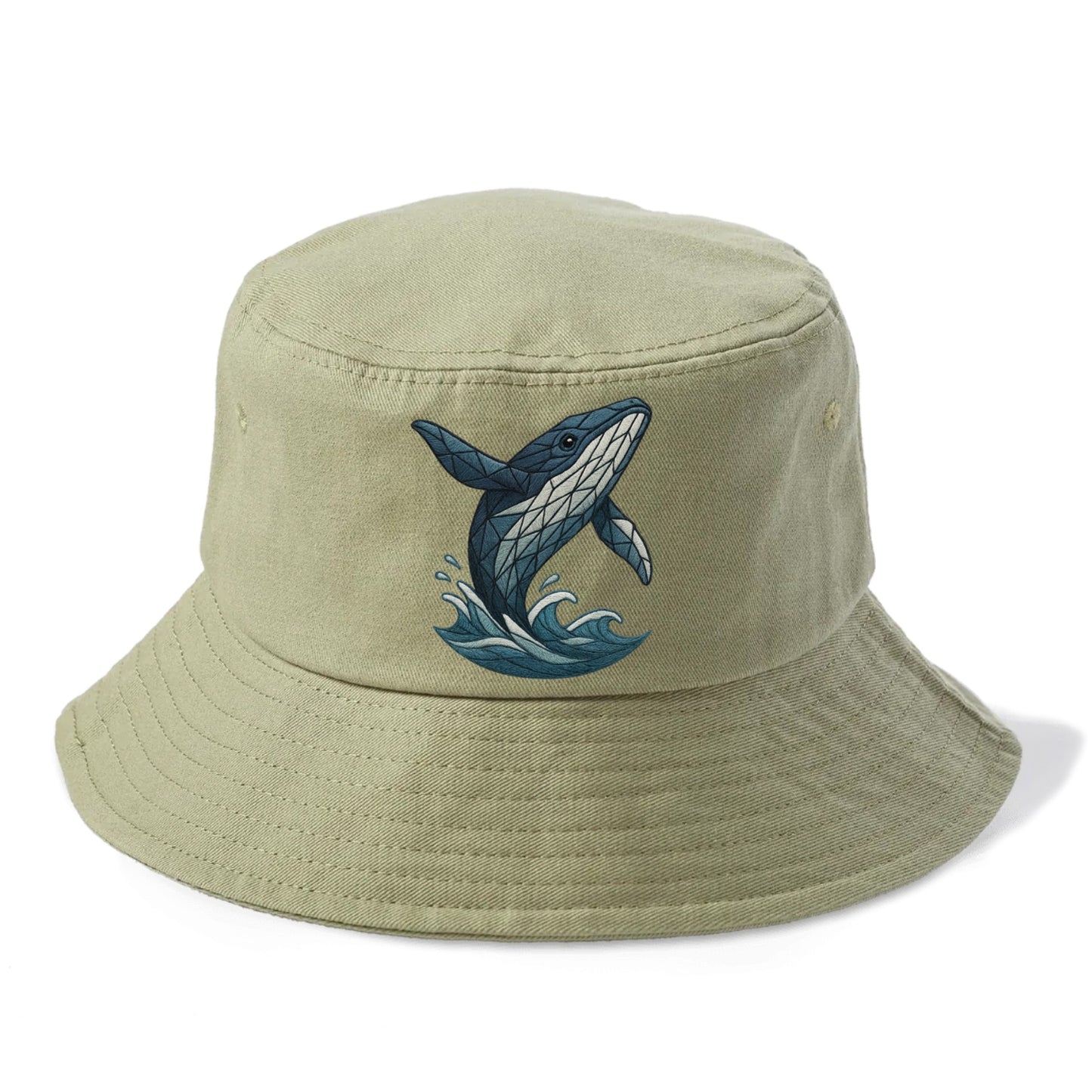 whale ocean waves Hat
