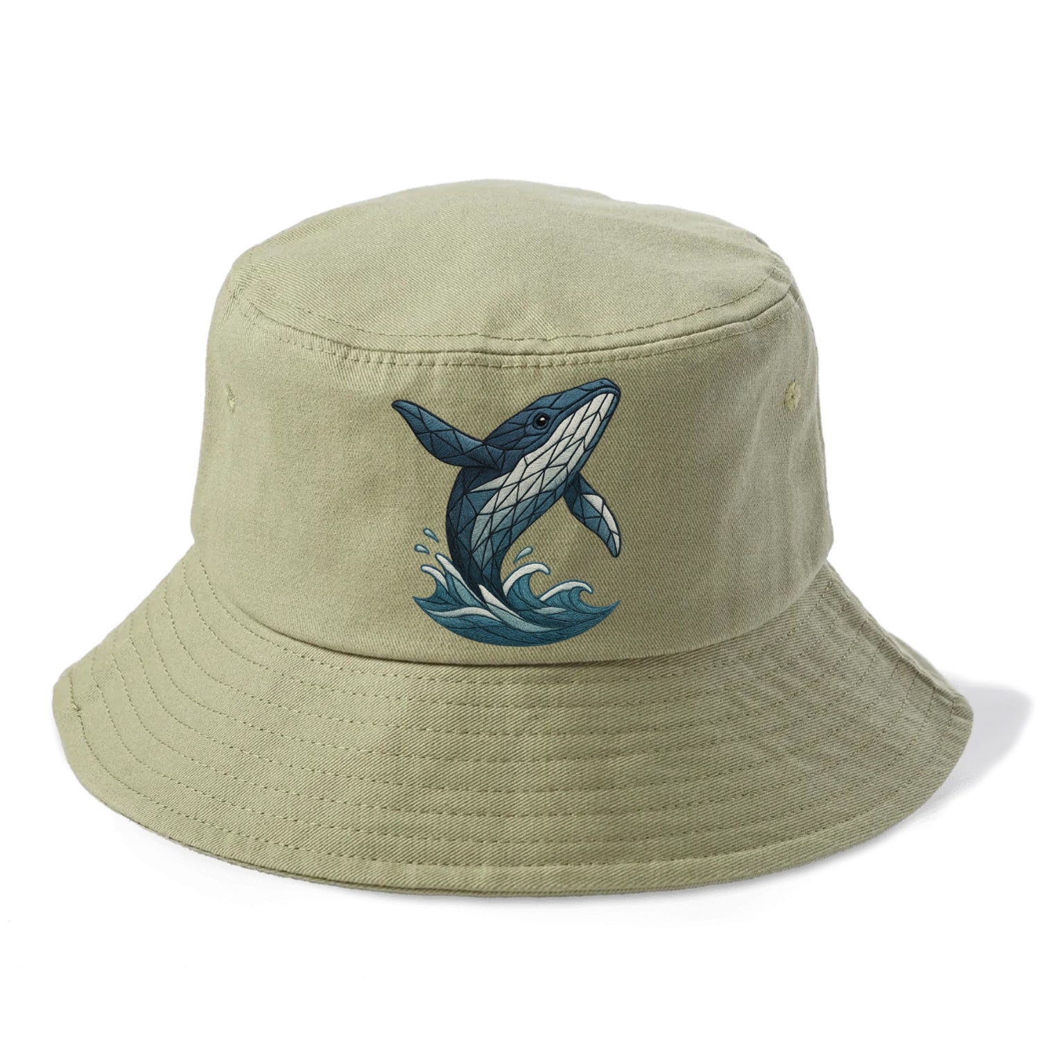 whale ocean waves Hat