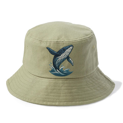 whale ocean waves Hat